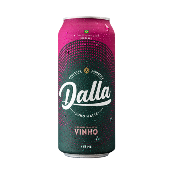 Lata 473ml – Coquetel de Vinho Dalla